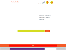 Tablet Screenshot of faustinocoiffure.com